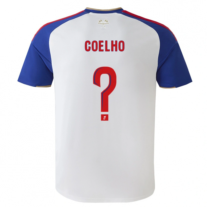 Danxen Men Ugo Coelho #0 Royalblue Red White Home Jersey 2026/27 T-Shirt