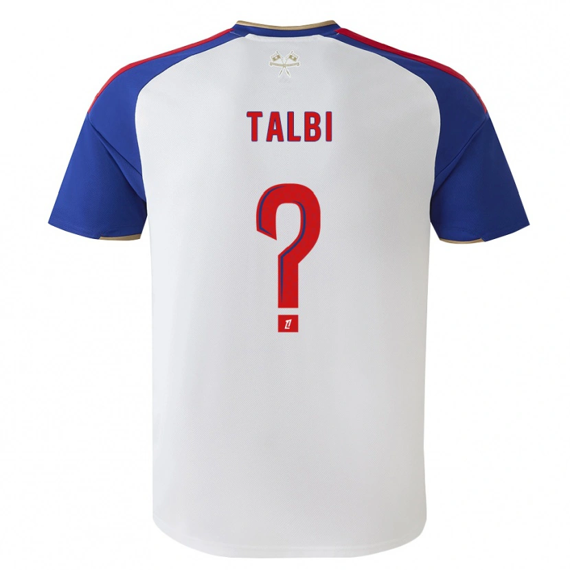 Danxen Men Ryad Talbi #0 Royalblue Red White Home Jersey 2026/27 T-Shirt