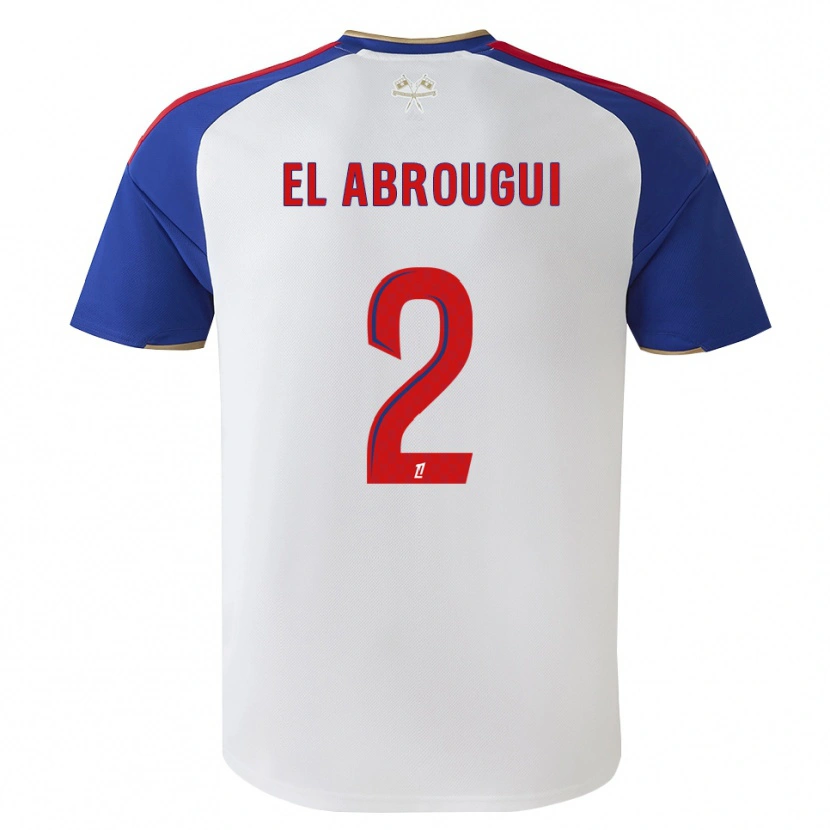 Danxen Men Wassim El Abrougui #2 Royalblue Red White Home Jersey 2026/27 T-Shirt