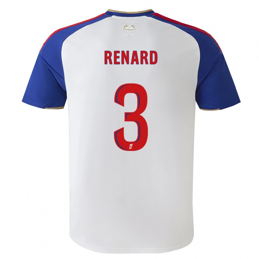 Danxen Men Wendie Renard #3 Royalblue Red White Home Jersey 2026/27 T-Shirt