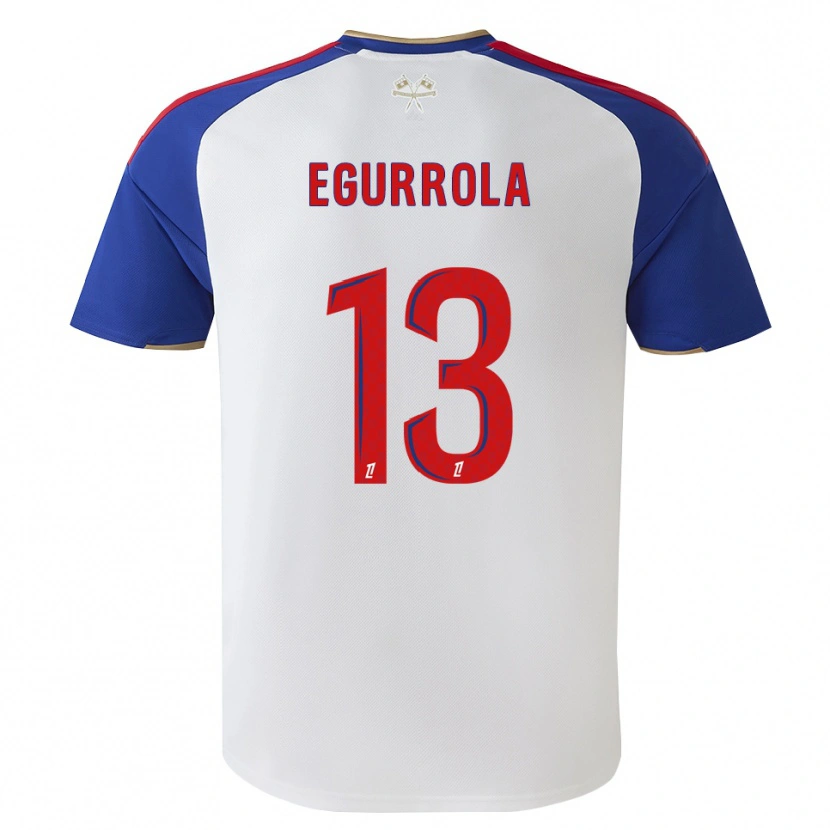 Danxen Men Damaris Egurrola #13 Royalblue Red White Home Jersey 2026/27 T-Shirt