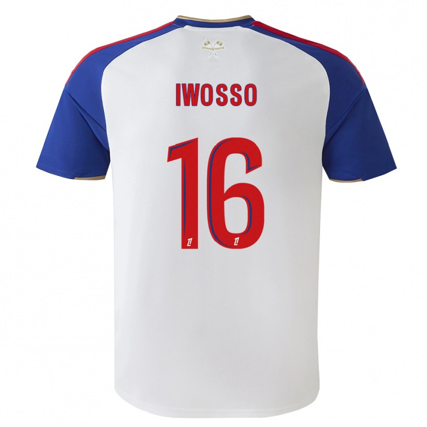 Danxen Men Mathis Iwosso #16 Royalblue Red White Home Jersey 2026/27 T-Shirt