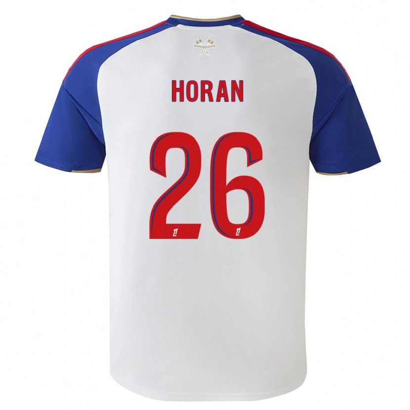 Danxen Men Lindsey Horan #26 Royalblue Red White Home Jersey 2026/27 T-Shirt