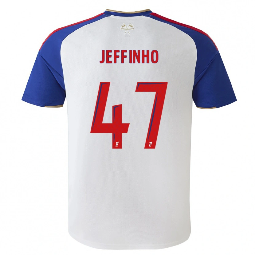 Danxen Men Jeffinho #47 Royalblue Red White Home Jersey 2026/27 T-Shirt