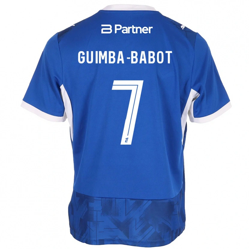 Danxen Men Khays Guimba-Babot #7 Mediumblue White Home Jersey 2026/27 T-Shirt