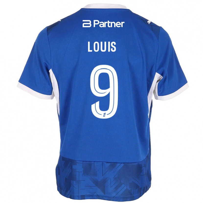 Danxen Men Thémis Louis #9 Mediumblue White Home Jersey 2026/27 T-Shirt