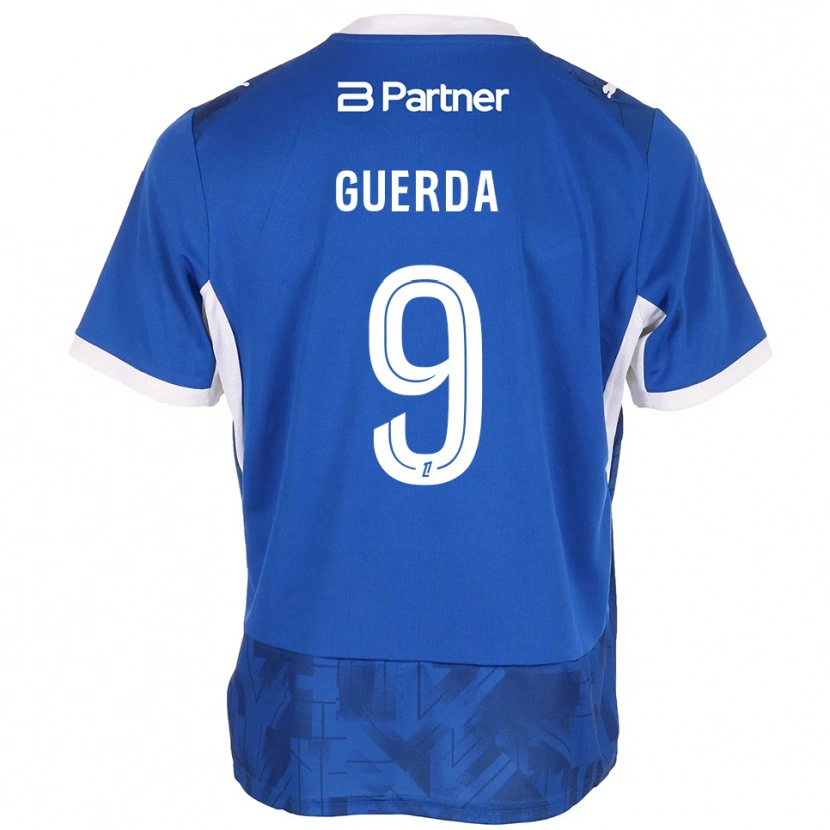 Danxen Men Rylan Guerda #9 Mediumblue White Home Jersey 2026/27 T-Shirt