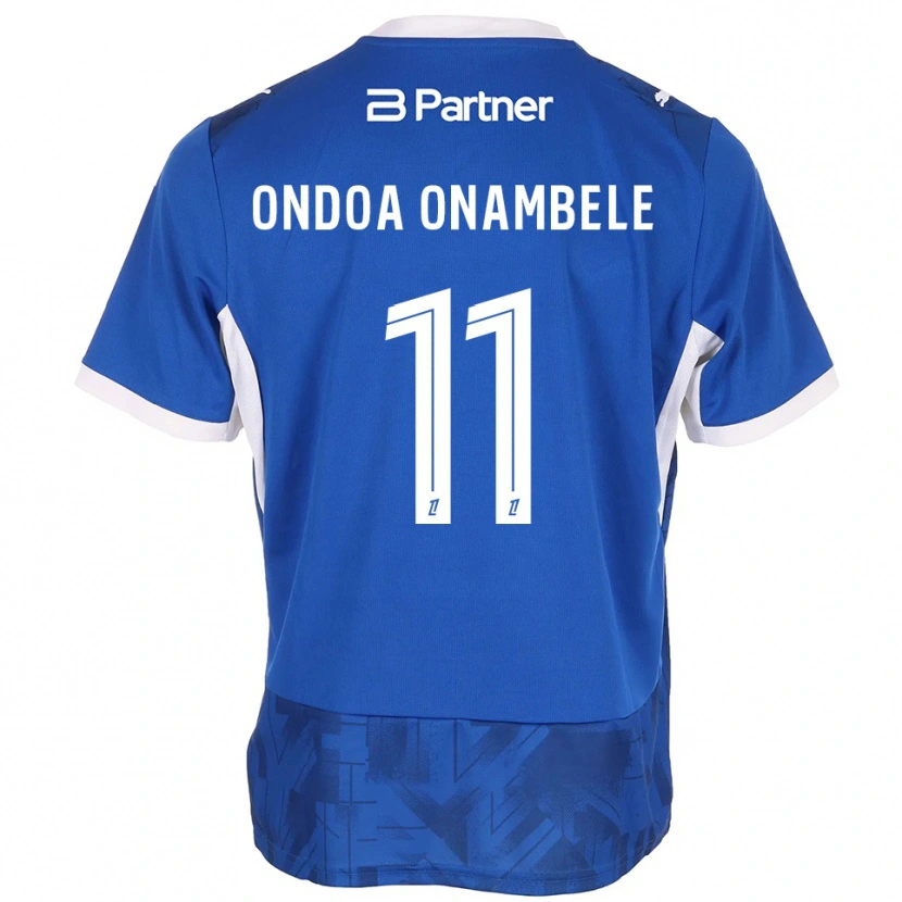 Danxen Men Fred Ondoa Onambele #11 Mediumblue White Home Jersey 2026/27 T-Shirt