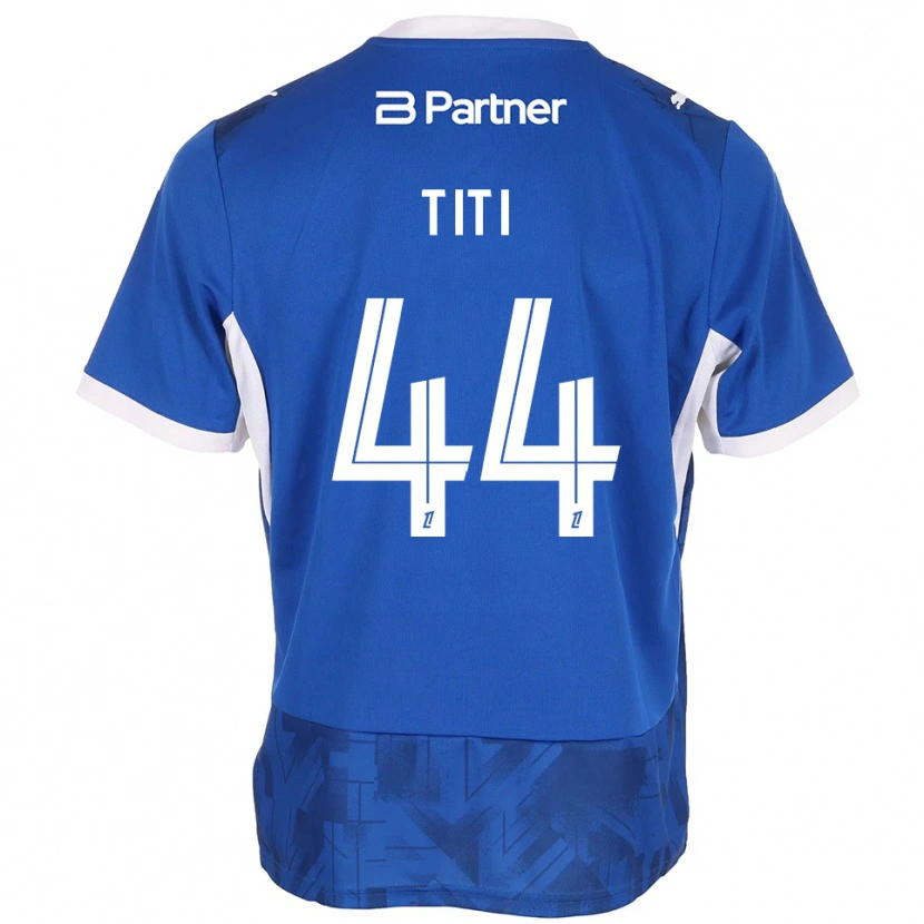 Danxen Men Yvann Titi #44 Mediumblue White Home Jersey 2026/27 T-Shirt