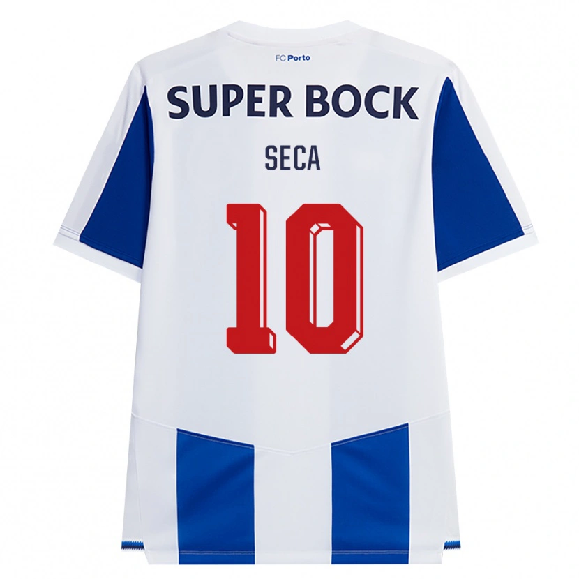 Danxen Men Rodrigo Seca #10 Blue White Red Home Jersey 2026/27 T-Shirt