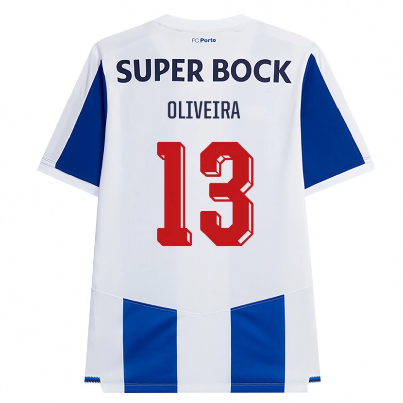 Danxen Men Tomás Oliveira #13 Blue White Red Home Jersey 2026/27 T-Shirt