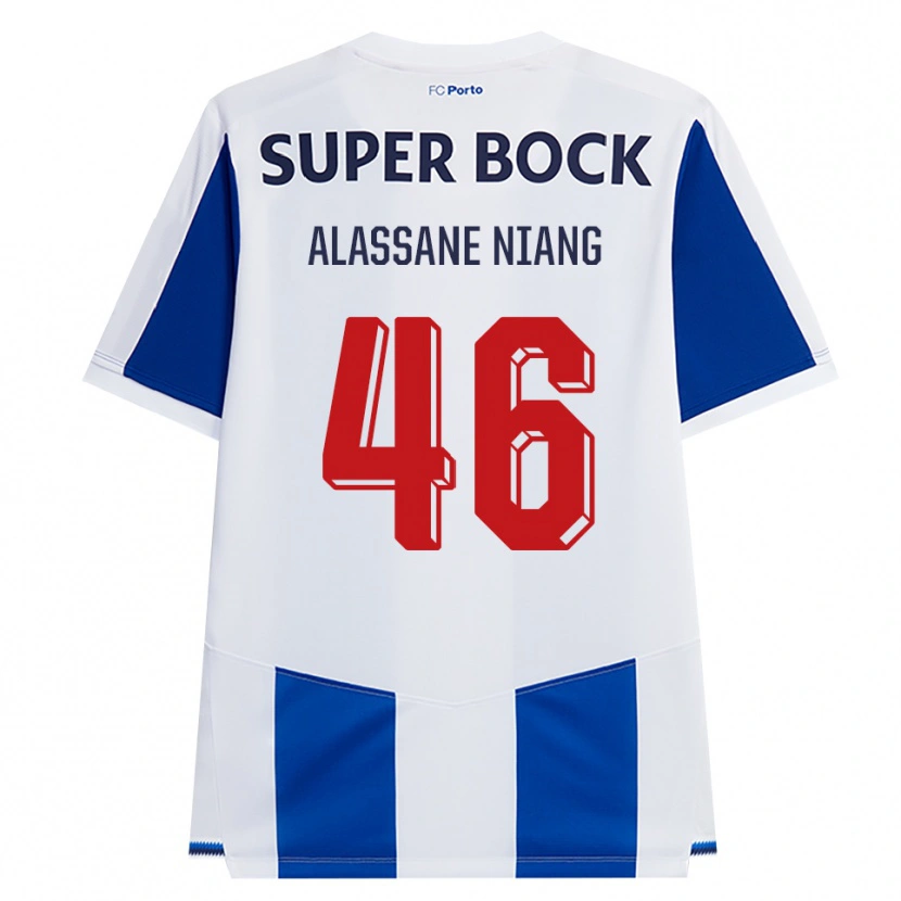 Danxen Men Mame Alassane Niang #46 Blue White Red Home Jersey 2026/27 T-Shirt