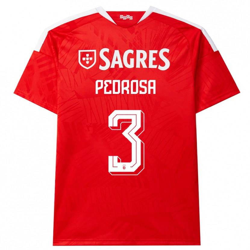 Danxen Men Tomás Pedrosa #3 Red White Yellow Home Jersey 2026/27 T-Shirt