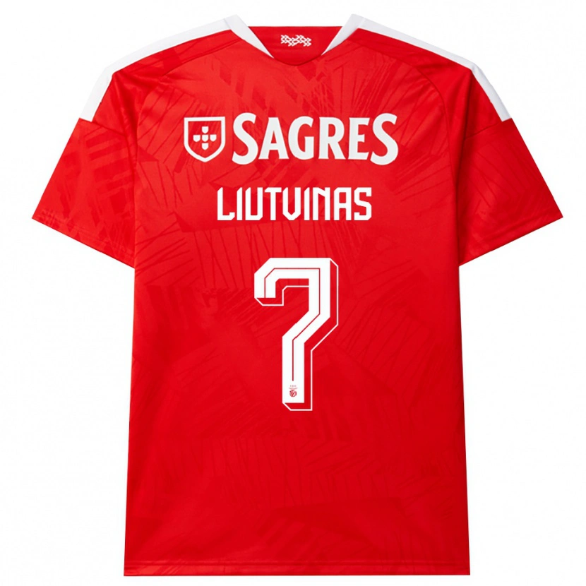 Danxen Men Kristupas Liutvinas #7 Red White Yellow Home Jersey 2026/27 T-Shirt