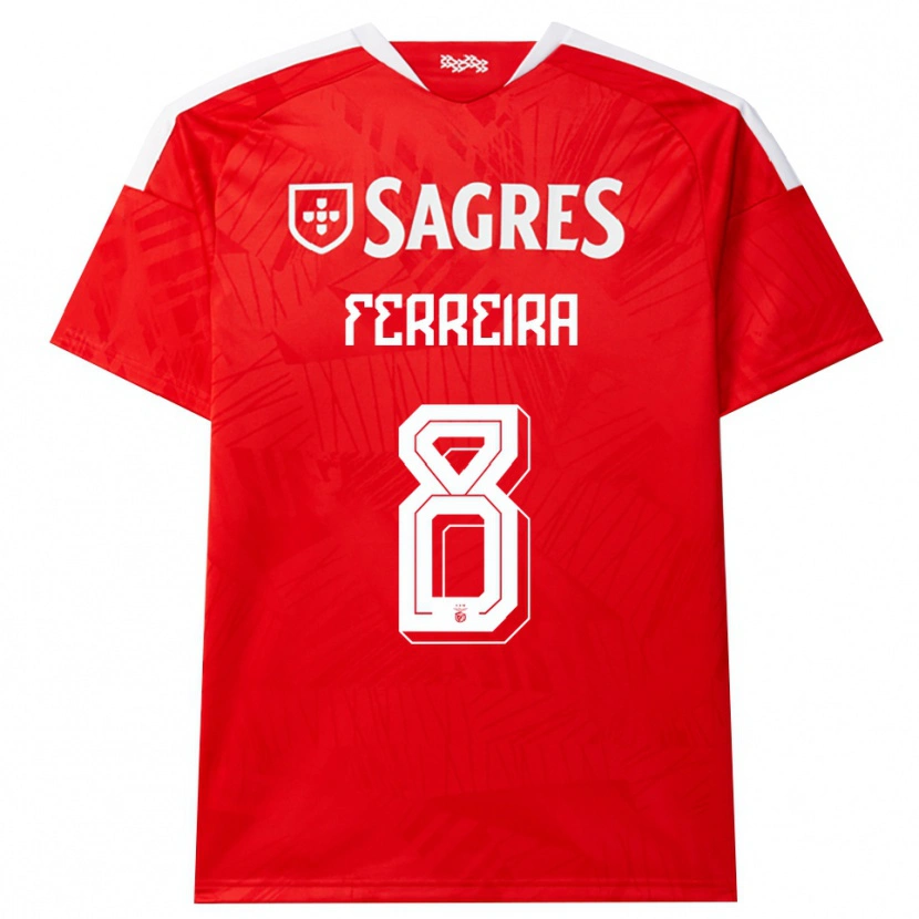Danxen Men Isaac Ferreira #8 Red White Yellow Home Jersey 2026/27 T-Shirt