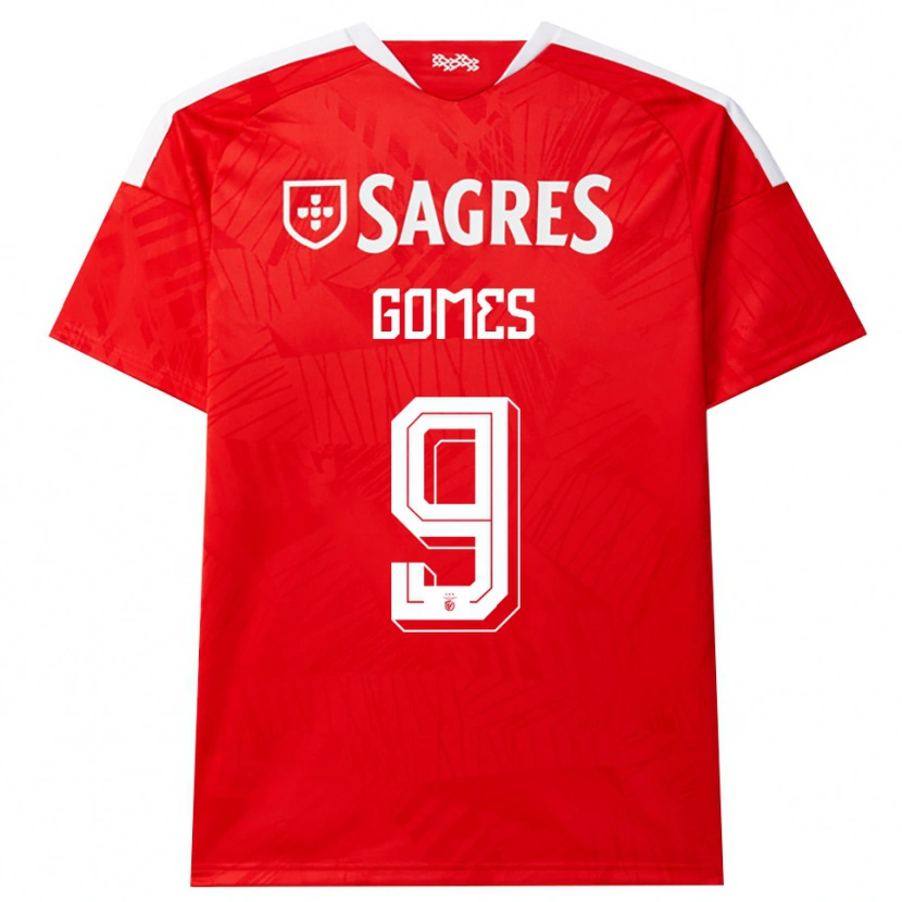 Danxen Men Martim Gomes #9 Red White Yellow Home Jersey 2026/27 T-Shirt