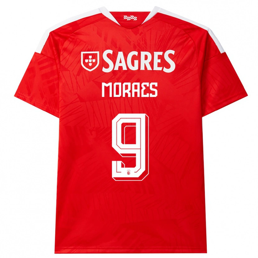 Danxen Men Luca Moraes #9 Red White Yellow Home Jersey 2026/27 T-Shirt