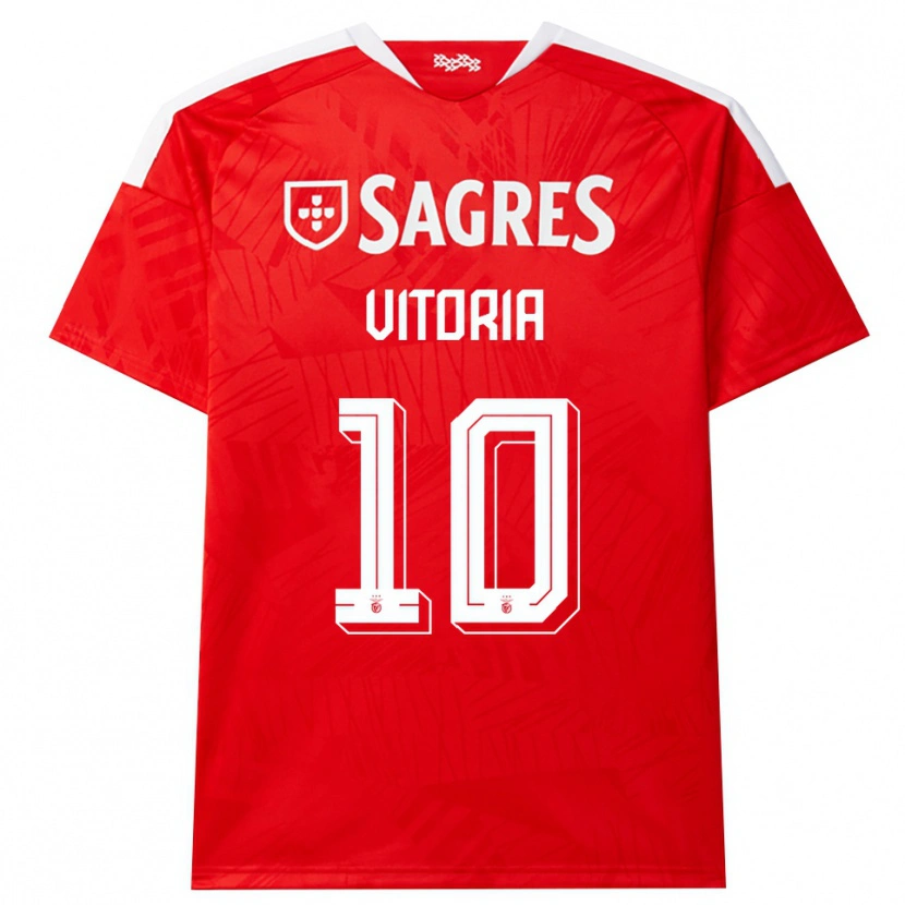 Danxen Men Ana Vitoria #10 Red White Yellow Home Jersey 2026/27 T-Shirt
