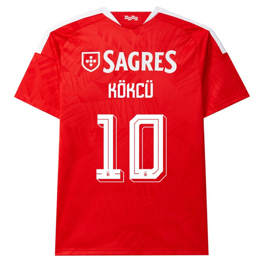 Danxen Men Orkun Kokcu #10 Red White Yellow Home Jersey 2026/27 T-Shirt