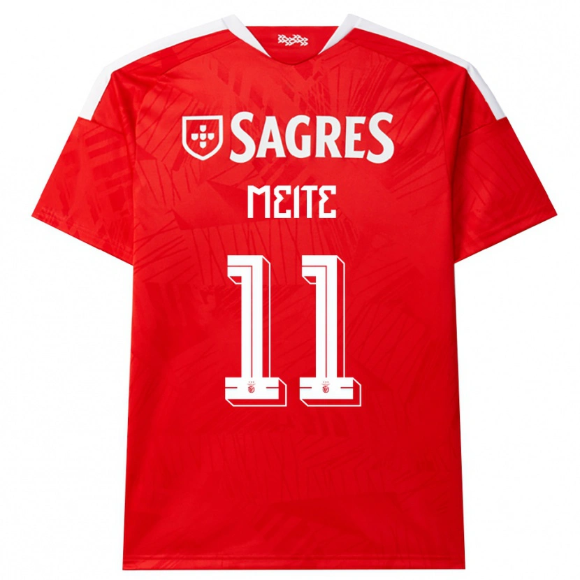 Danxen Men Soualiho Meite #11 Red White Yellow Home Jersey 2026/27 T-Shirt