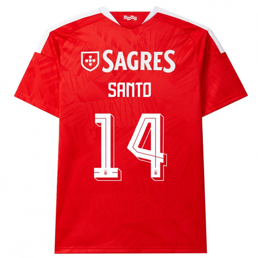 Danxen Men Sandro Santo #14 Red White Yellow Home Jersey 2026/27 T-Shirt