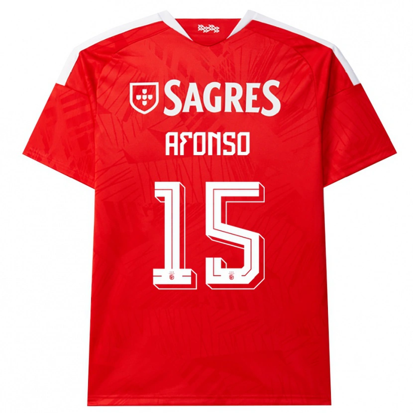 Danxen Men Guilherme Afonso #15 Red White Yellow Home Jersey 2026/27 T-Shirt