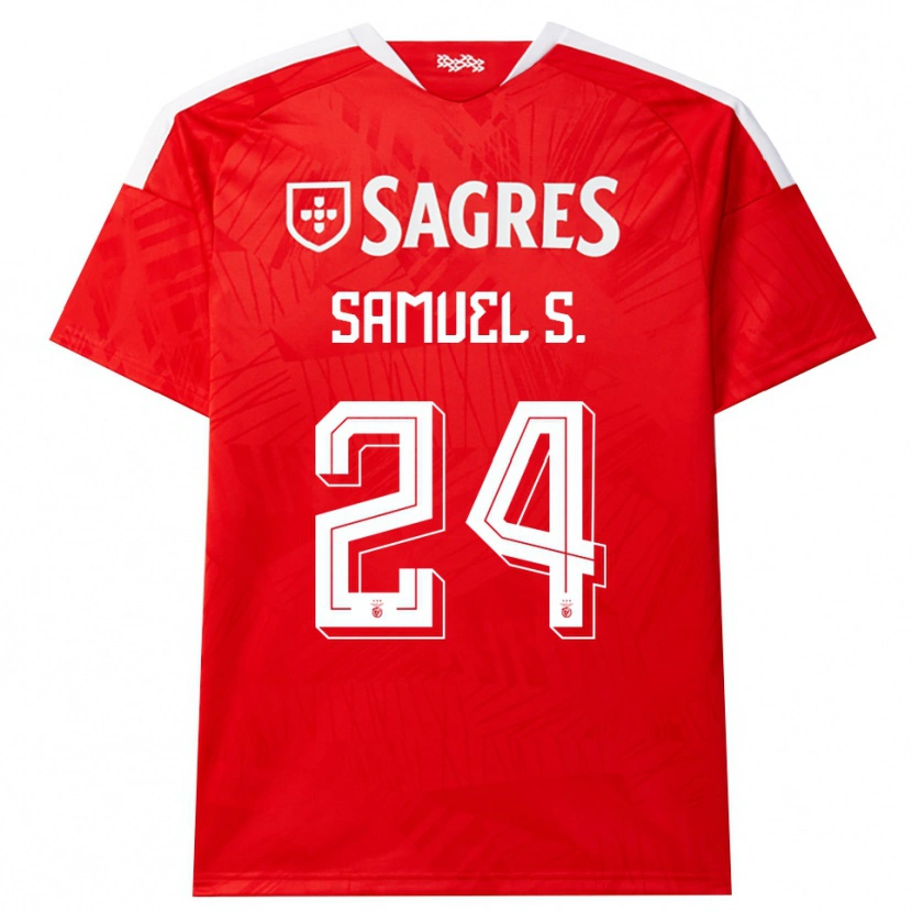 Danxen Men Samuel Soares #24 Red White Yellow Home Jersey 2026/27 T-Shirt
