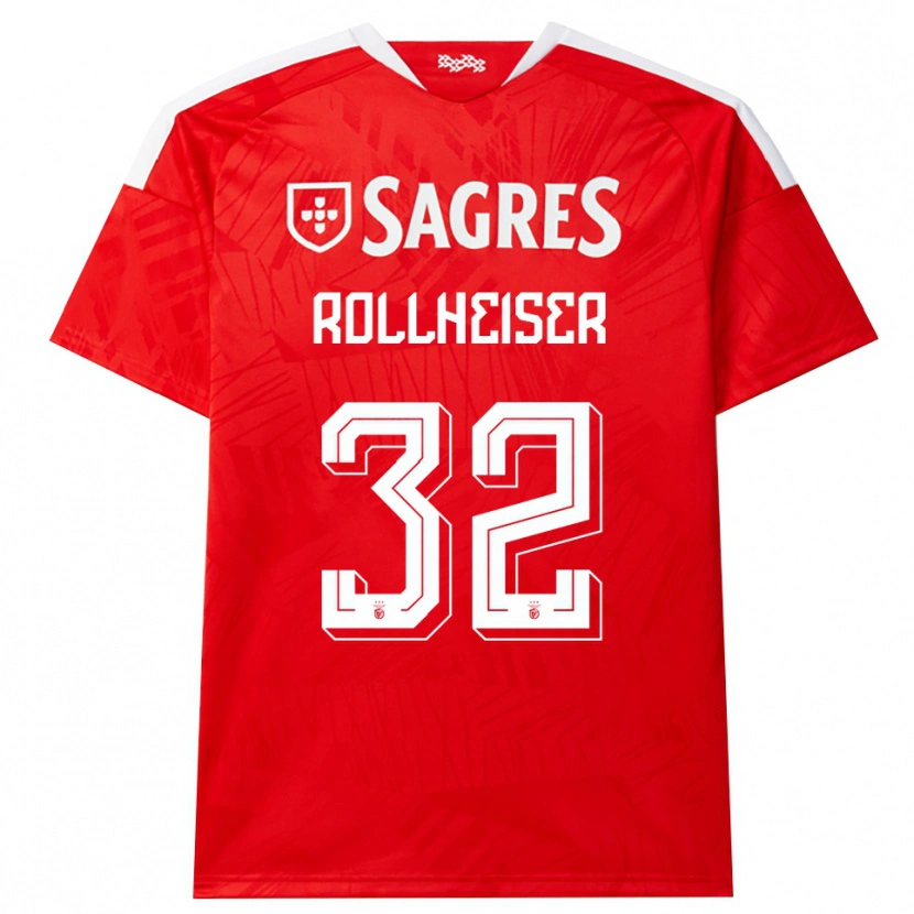 Danxen Men Benjamín Rollheiser #32 Red White Yellow Home Jersey 2026/27 T-Shirt