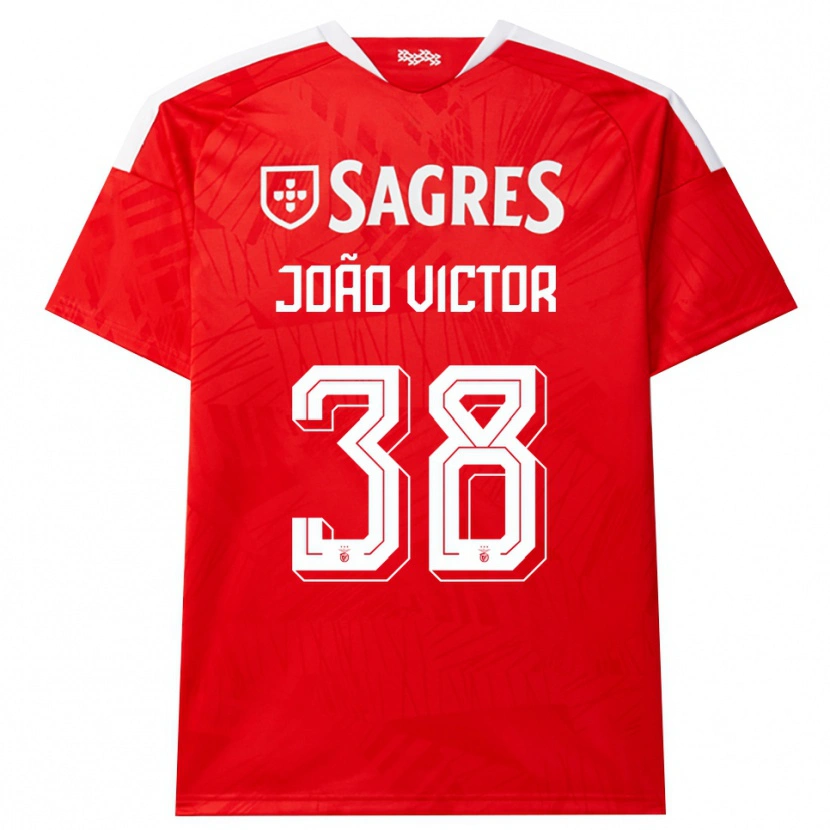 Danxen Men Joao Victor #38 Red White Yellow Home Jersey 2026/27 T-Shirt