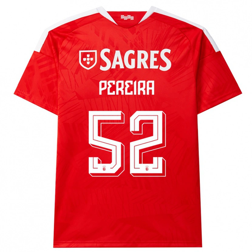 Danxen Men Henrique Pereira #52 Red White Yellow Home Jersey 2026/27 T-Shirt