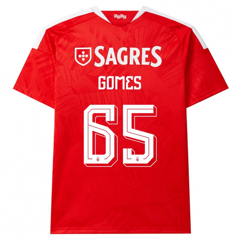 Danxen Men André Gomes #65 Red White Yellow Home Jersey 2026/27 T-Shirt