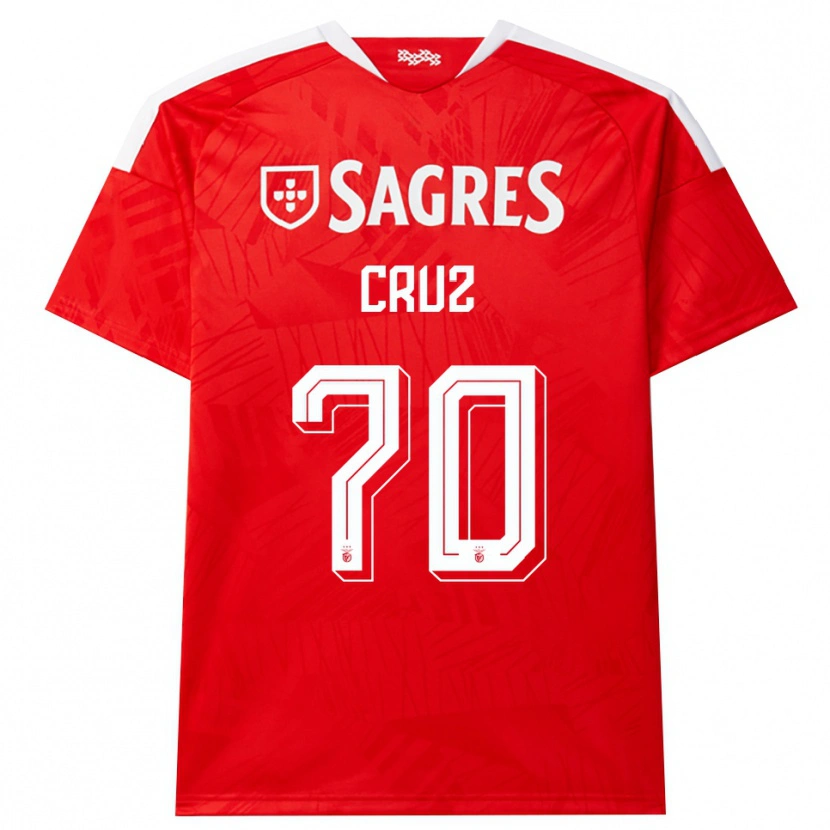 Danxen Men Filipe Cruz #70 Red White Yellow Home Jersey 2026/27 T-Shirt
