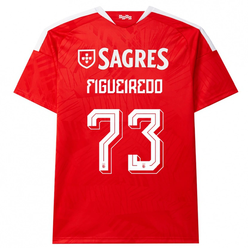 Danxen Men Miguel Figueiredo #73 Red White Yellow Home Jersey 2026/27 T-Shirt