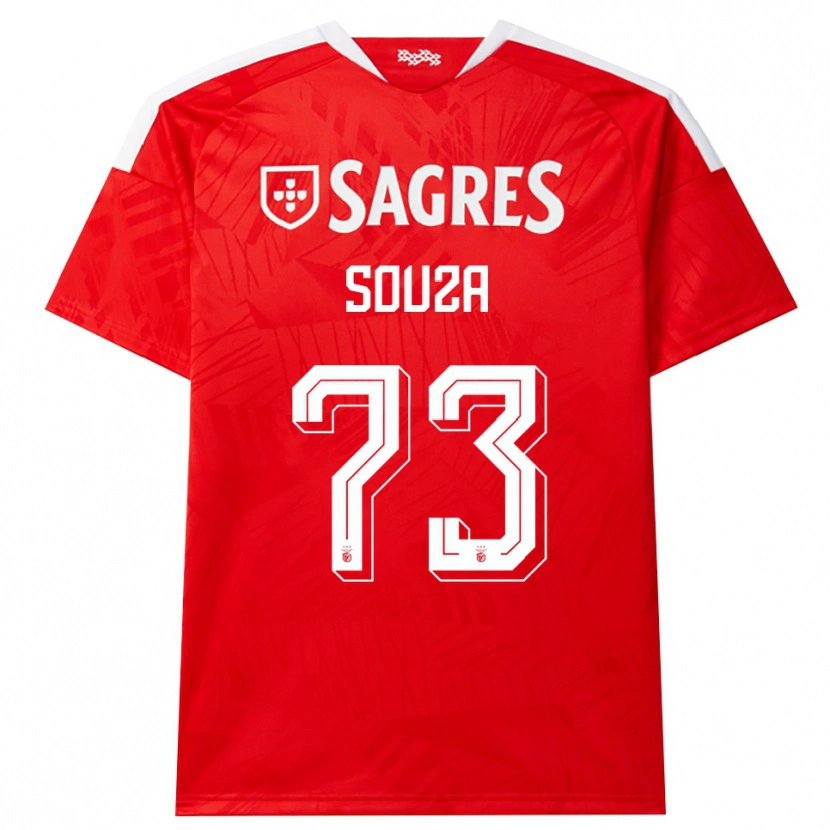 Danxen Men Beni Souza #73 Red White Yellow Home Jersey 2026/27 T-Shirt