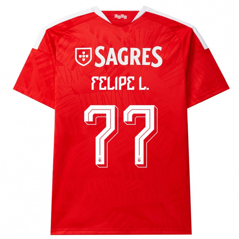 Danxen Men Felipe Lima #77 Red White Yellow Home Jersey 2026/27 T-Shirt