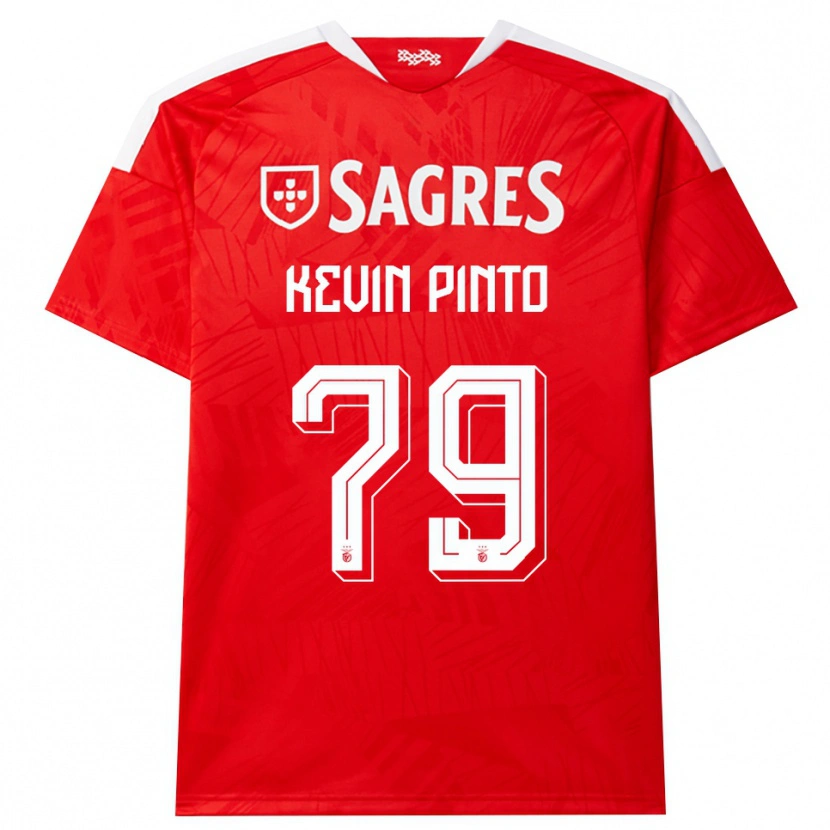 Danxen Men Kevin Pinto #79 Red White Yellow Home Jersey 2026/27 T-Shirt