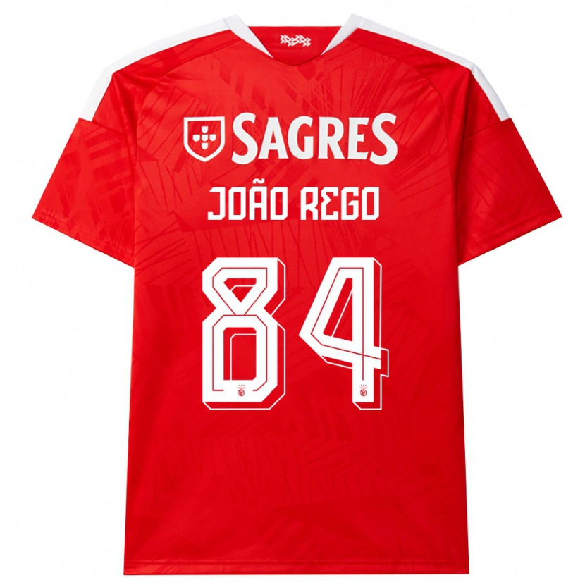 Danxen Men João Rego #84 Red White Yellow Home Jersey 2026/27 T-Shirt