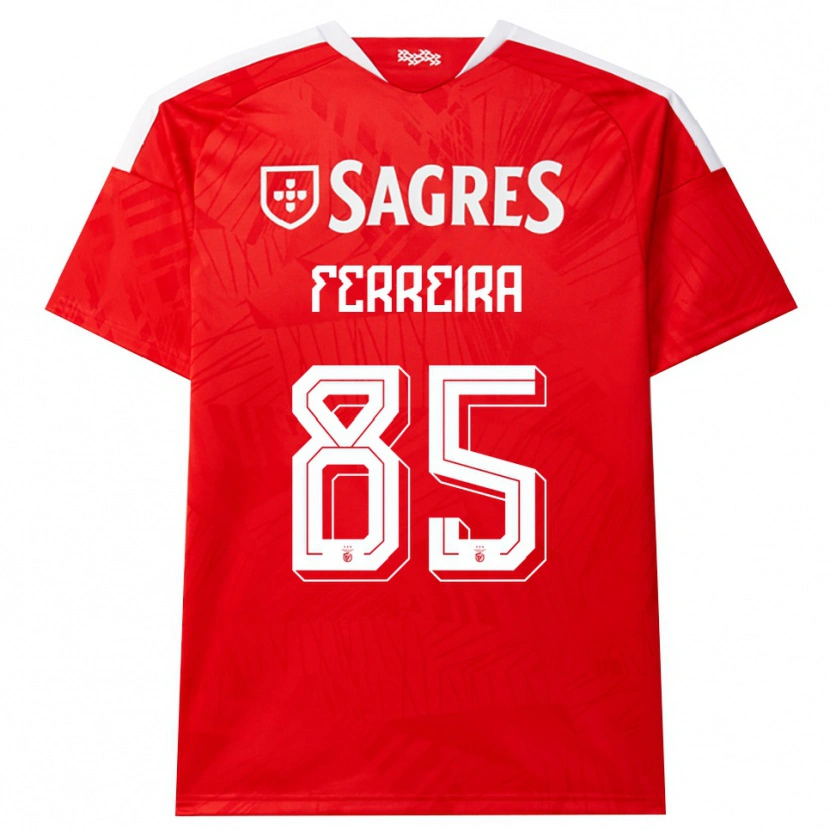 Danxen Men Martim Ferreira #85 Red White Yellow Home Jersey 2026/27 T-Shirt