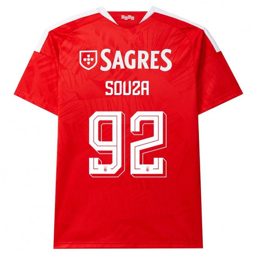 Danxen Men Pedro Souza #92 Red White Yellow Home Jersey 2026/27 T-Shirt