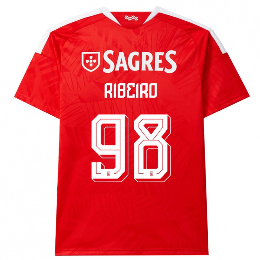 Danxen Men Ricardo Ribeiro #98 Red White Yellow Home Jersey 2026/27 T-Shirt