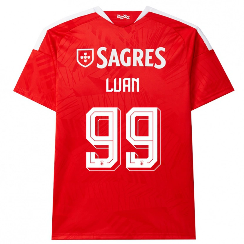 Danxen Men Luan #99 Red White Yellow Home Jersey 2026/27 T-Shirt