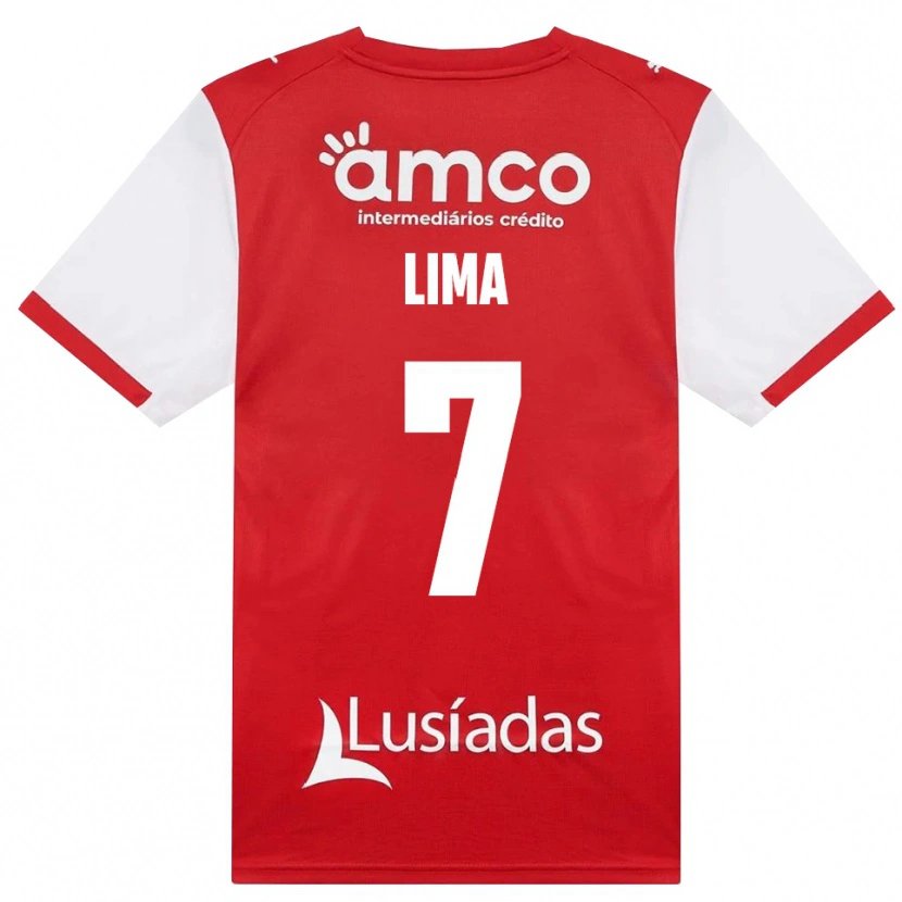 Danxen Men Heriksson Lima #7 White Red Black Home Jersey 2026/27 T-Shirt