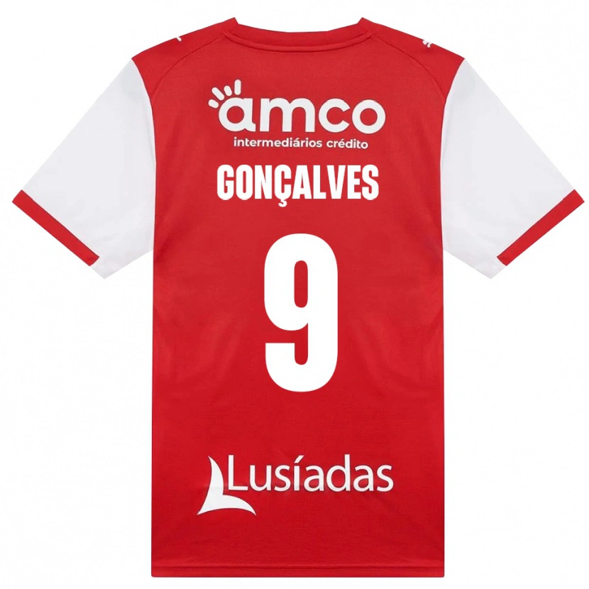 Danxen Men João Gonçalves #9 White Red Black Home Jersey 2026/27 T-Shirt