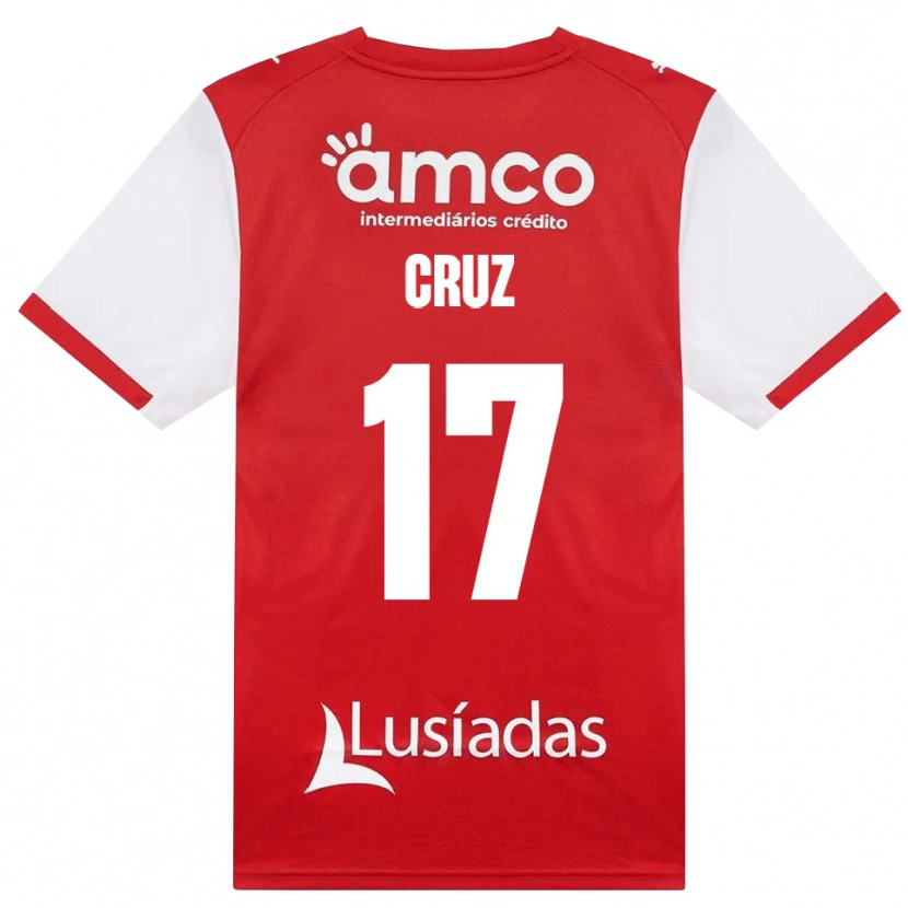 Danxen Men Salvador Cruz #17 White Red Black Home Jersey 2026/27 T-Shirt