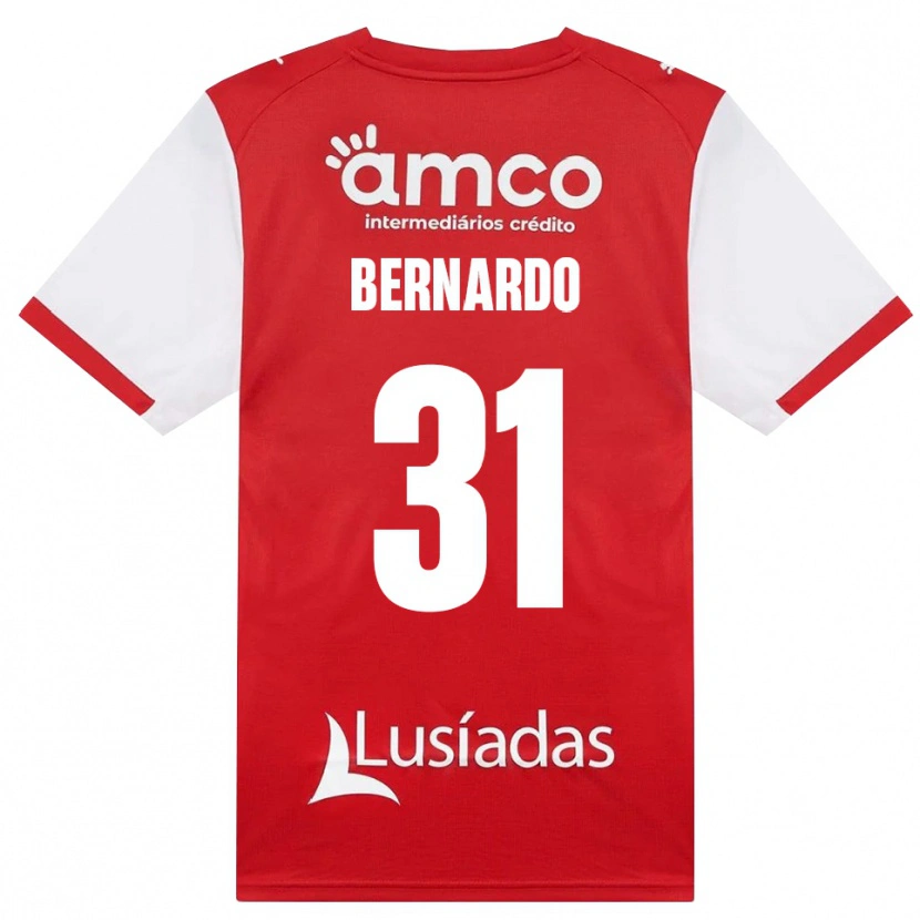 Danxen Men Bernardo Caltabiano Parise Fontes #31 White Red Black Home Jersey 2026/27 T-Shirt
