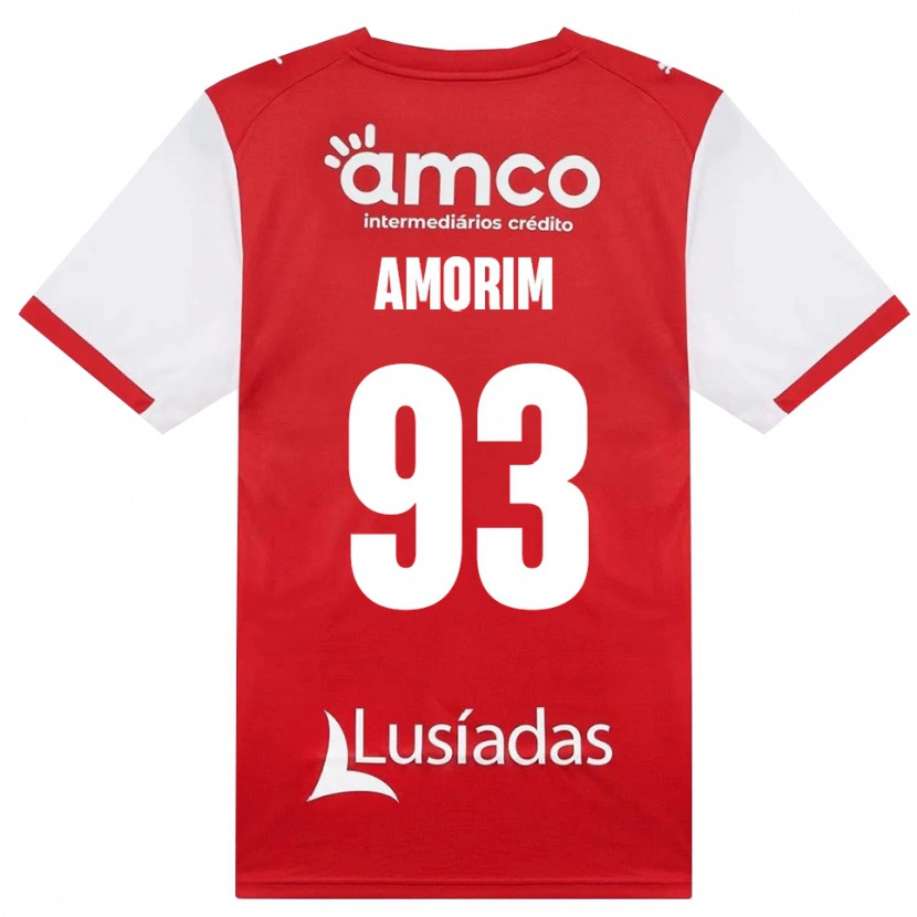 Danxen Men Renato Amorim #93 White Red Black Home Jersey 2026/27 T-Shirt