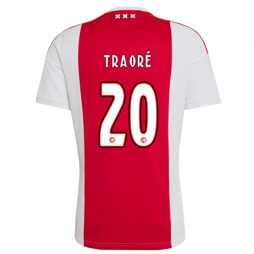 Danxen Men Bertrand Traore #20 Red White Yellow Home Jersey 2026/27 T-Shirt