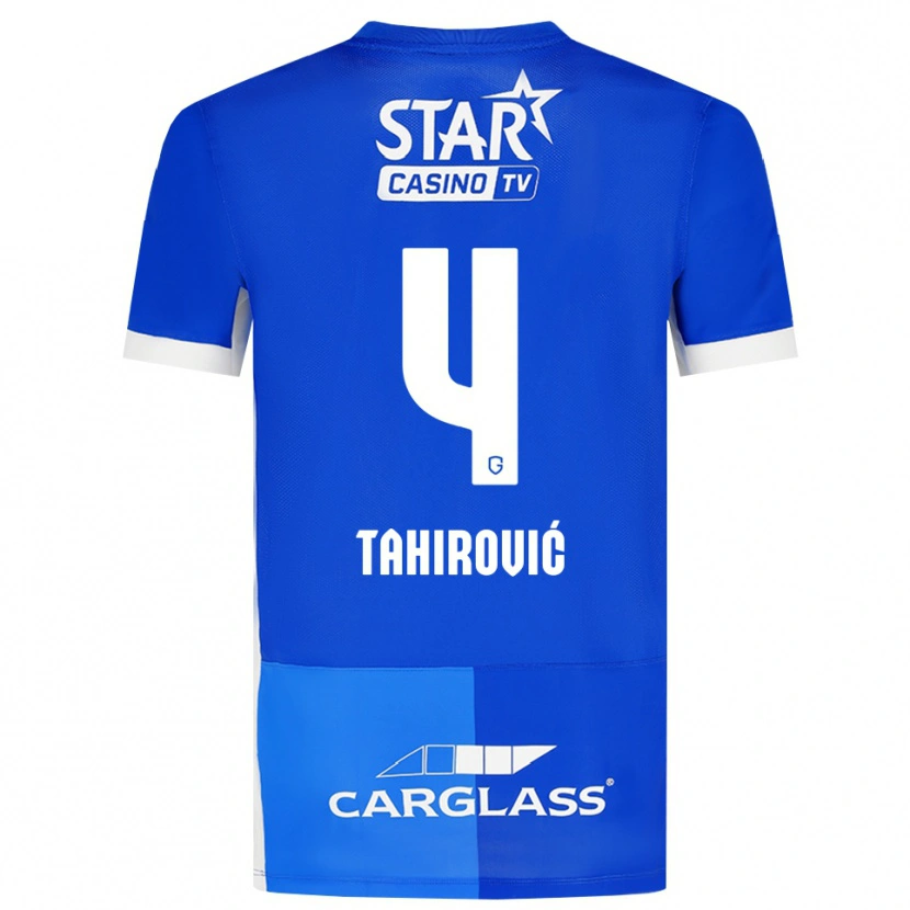Danxen Men Benjamin Tahirovic #4 Medium Blue Royal Blue White Home Jersey 2026/27 T-Shirt