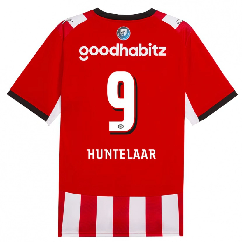 Danxen Men Seb Huntelaar #9 Red White Black Home Jersey 2026/27 T-Shirt