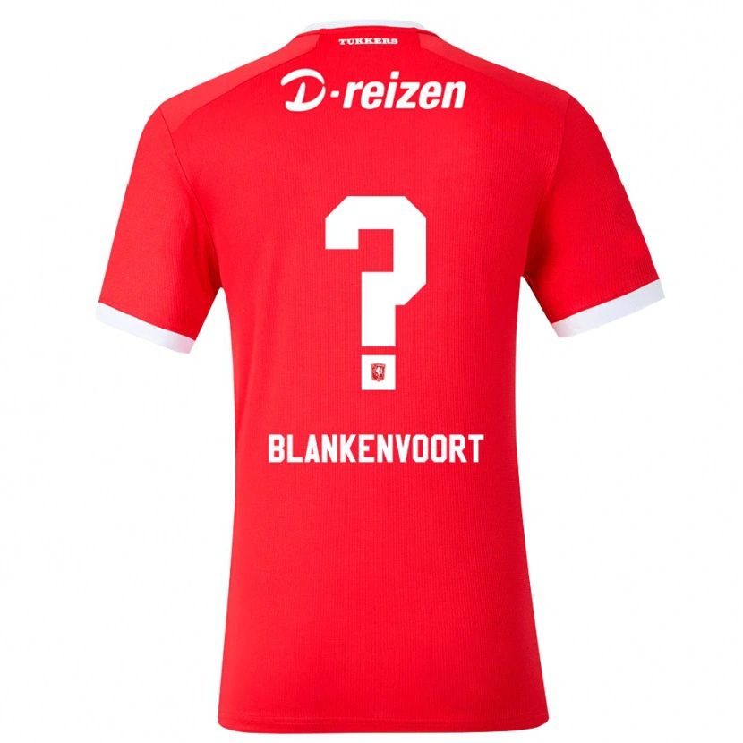 Danxen Men Rens Blankenvoort #0 Red White Home Jersey 2026/27 T-Shirt